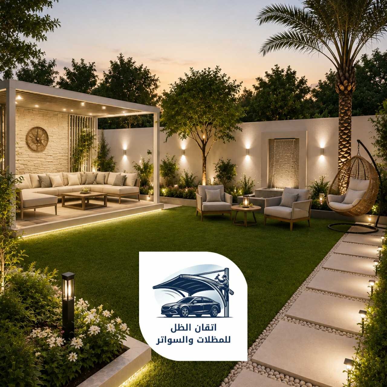 تنسيق حدائق اتقان الظل 03